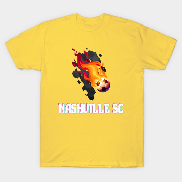 Nashville Soccer T-Shirt by Don Ga Bang